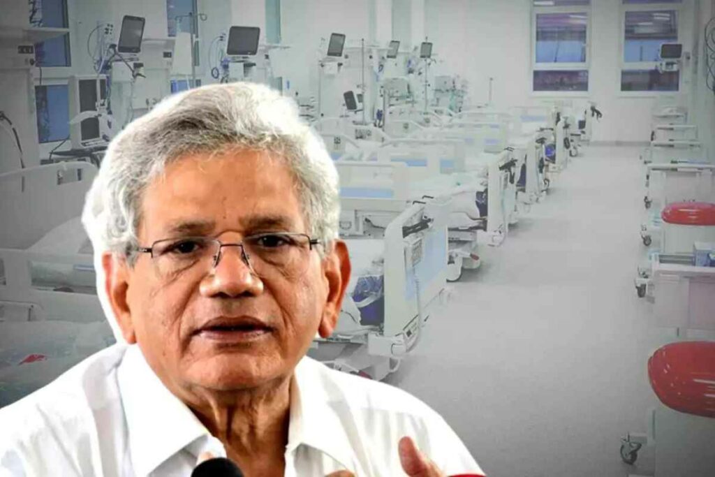 Sitaram Yechury in critical condition