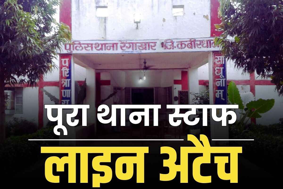 Kawardha Agnikand News: थाना इंचार्ज और सब-इंस्पेक्टर समेत पूरा थाना स्टाफ लाइन अटैच.. आईजी के एक्शन से महकमे में हड़कंप, पढ़े खबर..