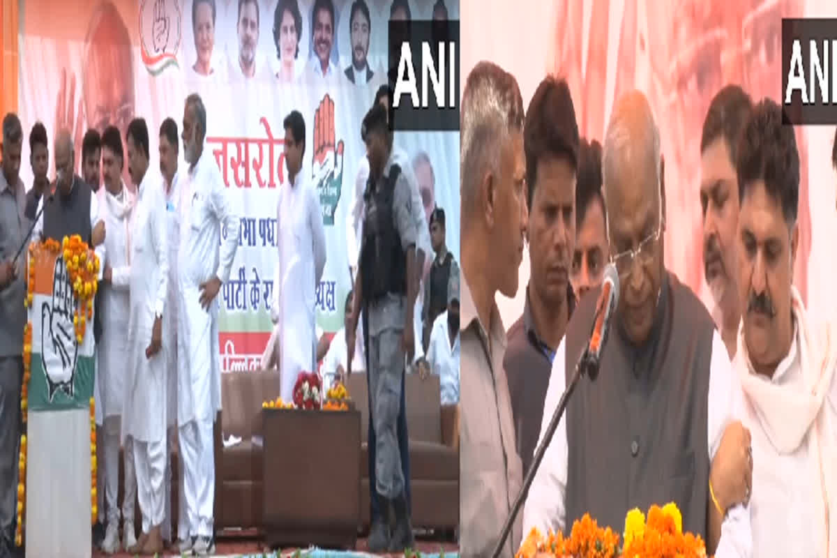 Mallikarjun Kharge Health Deteriorated: मंच पर लड़खड़ाए कांग्रेस अध्यक्ष मल्लिकार्जुन खरगे, भाषण देते हुए बिगड़ी तबीयत, सामने आया वीडियो