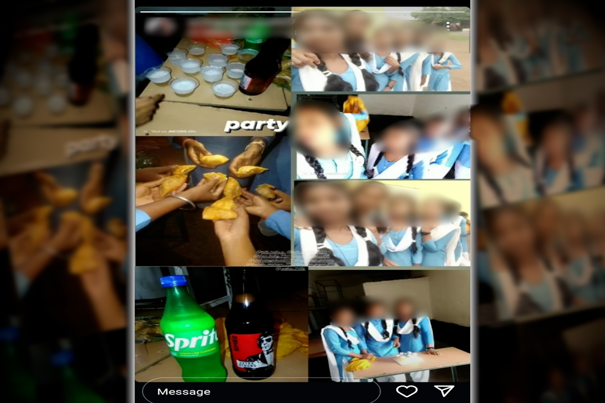 Bilaspur News: कॉपी किताब की जगह स्कूली छात्राओं ने चखने के साथ सजाया टेबल, क्लासरूम को ही बनाया मयखाना और फिर… ये है पूरा मामला