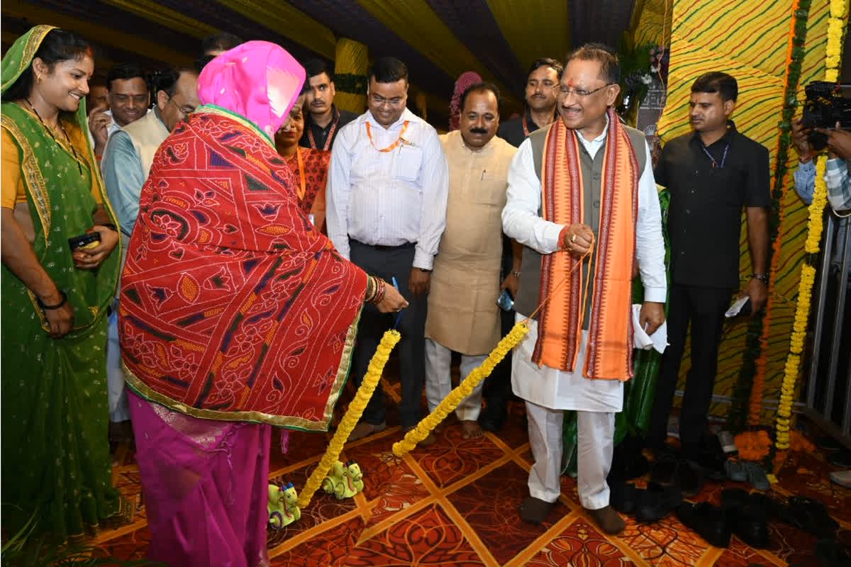 Teeja Pora with CM Vishnu Deo Sai