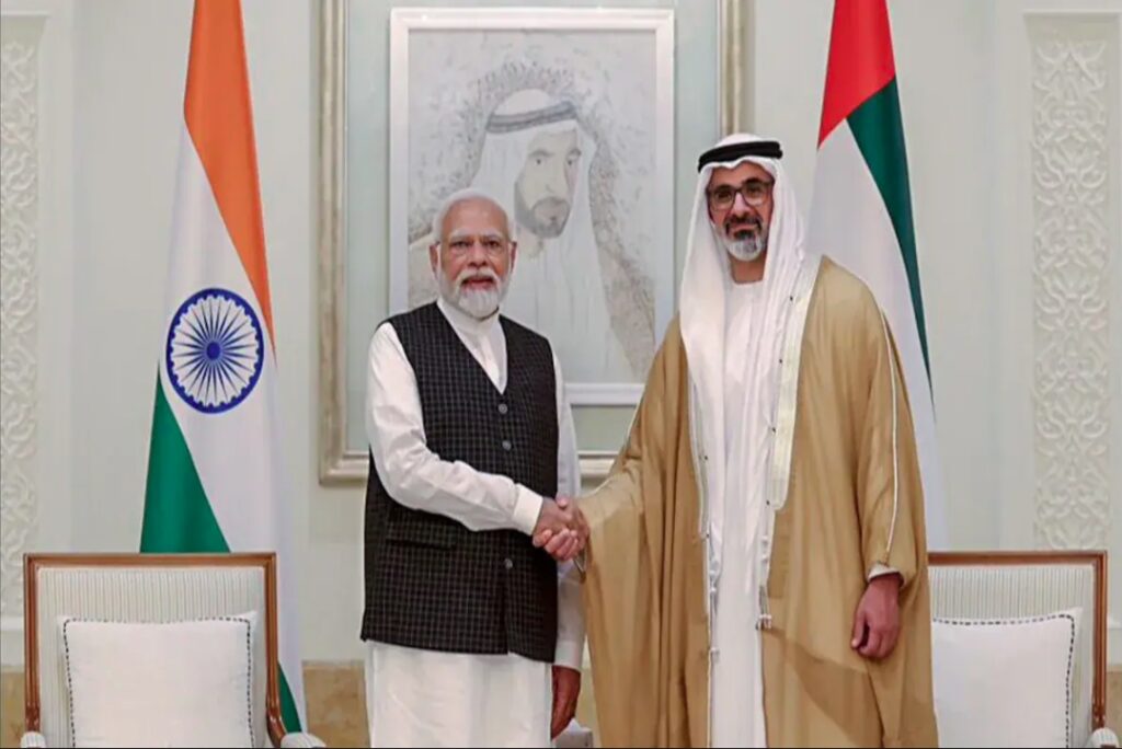 UAE Crown Prince Visit to India