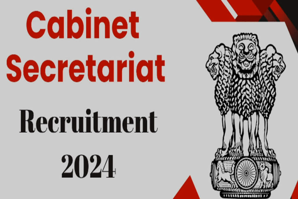 Cabinet Secretariat Recruitment 2024