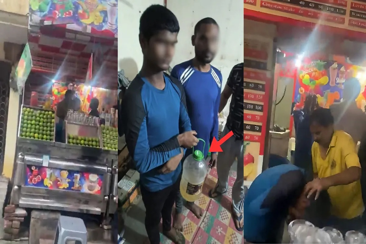 Juice Center ka Video Viral: इंसानी मूत्र का कंटेनर मंगा रखा था दुकानदार, जूस में मिलाकर परोसता था हर ग्राहकों को, ऐसे पकड़ाया रंगे हाथ