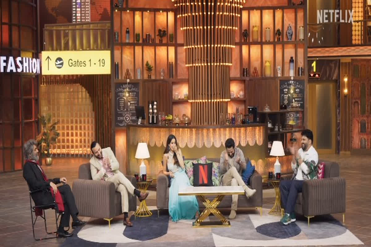 Kapil Sharma Show Season 2 Second Episode: इस हफ्ते फिल्म ‘देवरा’ की स्टारकास्ट कपिल के घर बांधेगी समां, दूसरे एपिसोड का प्रोमो देख रोक नहीं पाएंगे हंसी