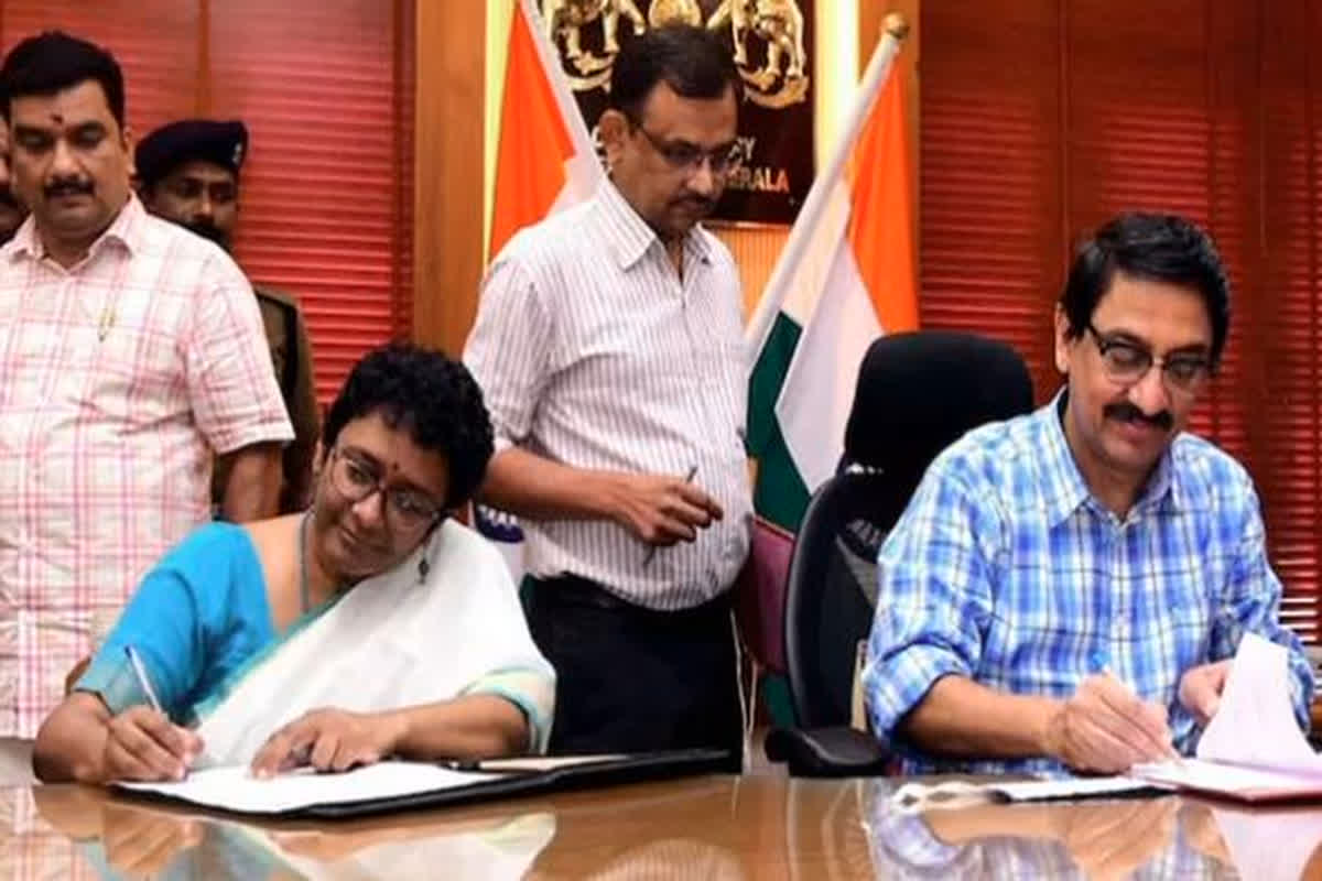 रिटायर हुए पति तो पत्नी ने संभाली मुख्य सचिव की कुर्सी, भारत में पहली बार हुआ ऐसा, कांग्रेस सांसद शशि थरूर ने की जमकर तारीफ