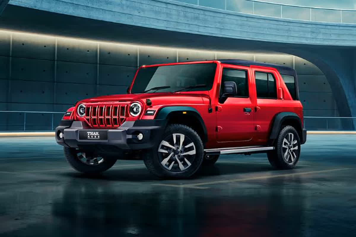 Mahindra Thar Roxx Booking Date : ग्राहकों का इंतजार ख़त्म, इस दिन से शुरू होगी Mahindra Thar Roxx की बुकिंग