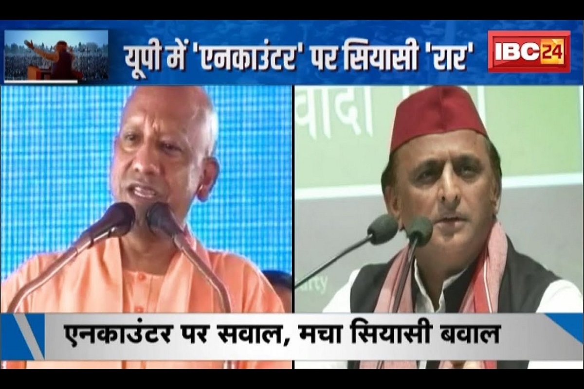 #SarkaronIBC24: यूपी के सियासी रण में अयोध्या, एनकाउंटर और जाति की राजनीति शुरू, अखिलेश के वार पर बीजेपी का पलटवार