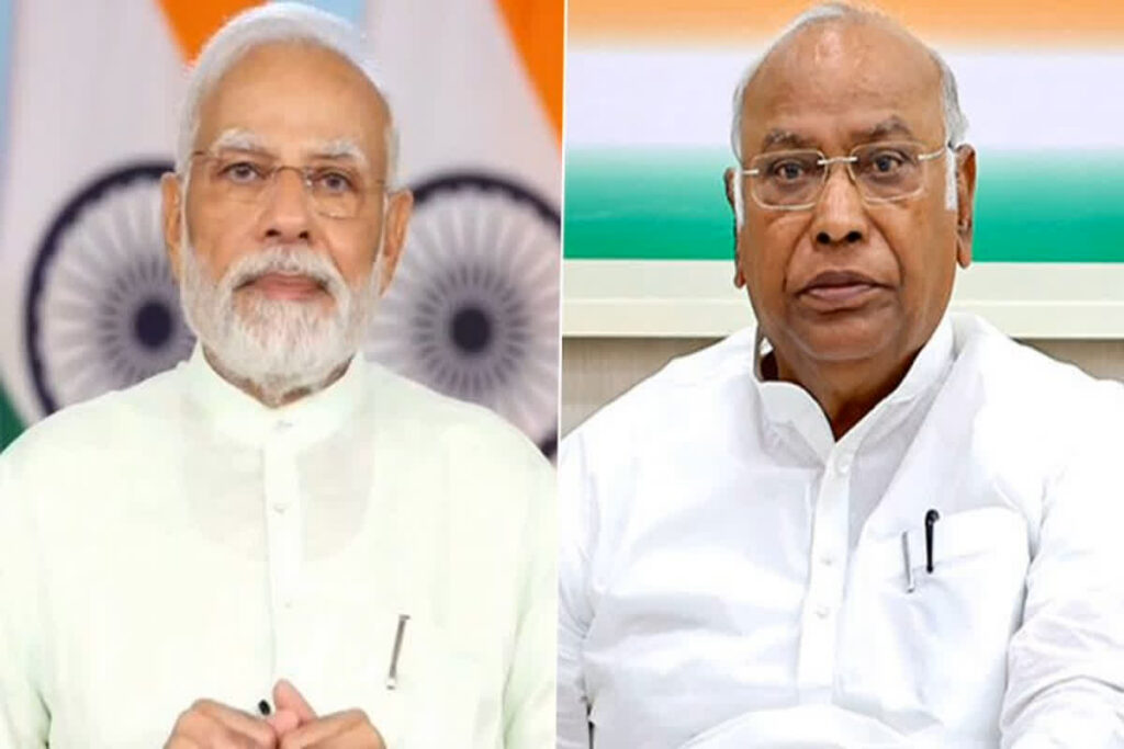 PM Modi Dials Mallikarjun Kharge