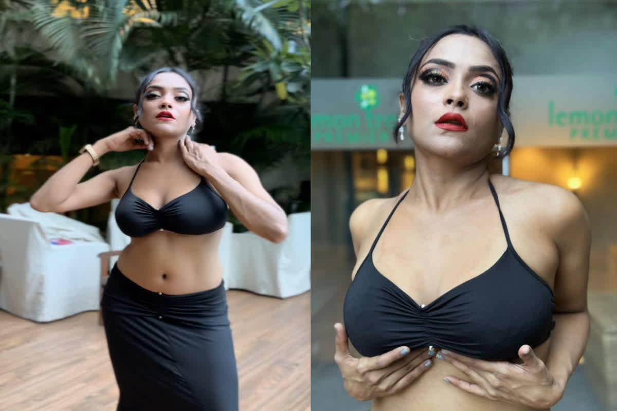 Nehal Vadoliya New Sexy Video: Ullu App वाली एक्ट्रेस ने सेक्सी अदाओं से फिर खींचा फैंस का ध्यान, ब्लैक ड्रेस में फ्लॉन्ट किया कर्वी फिगर