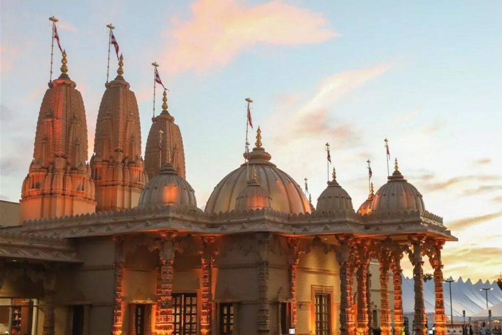 Swaminarayan temple vandalized in New York