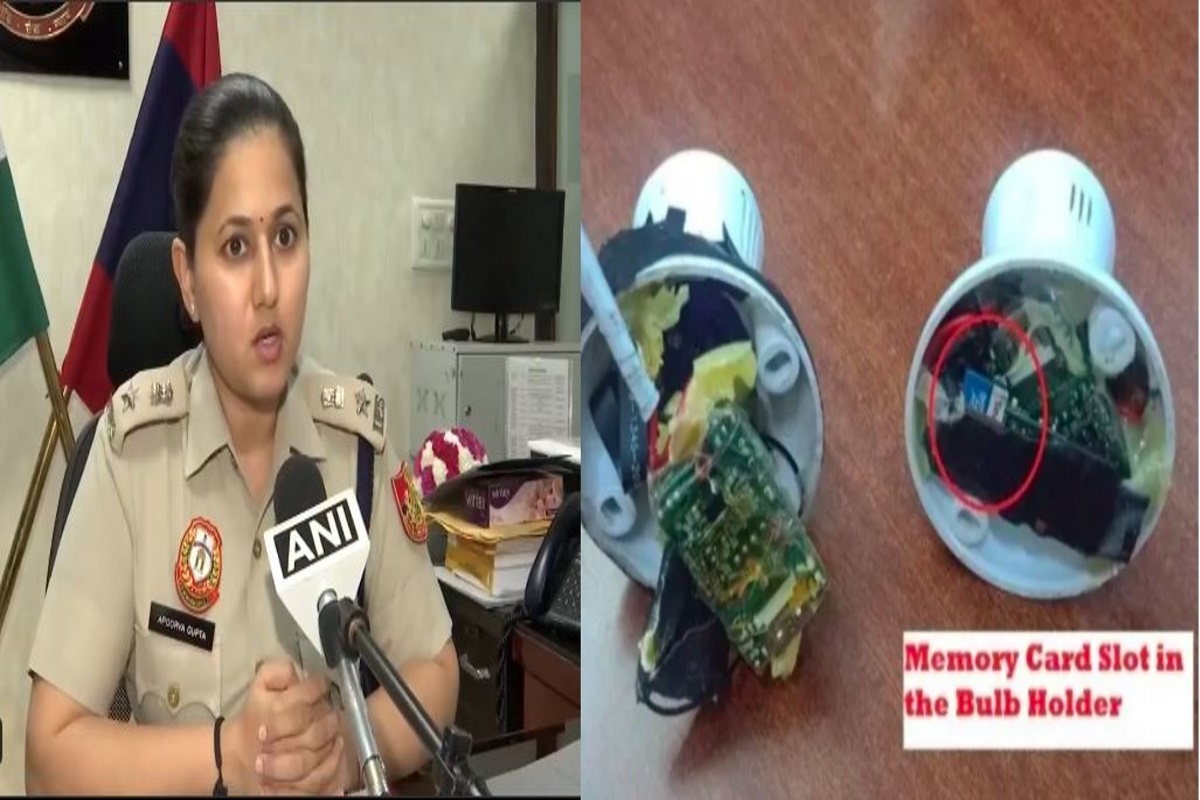 छात्रा के बैडरूम, वाशरूम व टॉयलेट के बल्ब में लगाया स्पाई कैमरा, लड़की के प्राइवेट पलो का वीडियो स्टोर करता था मकान मा​लिक