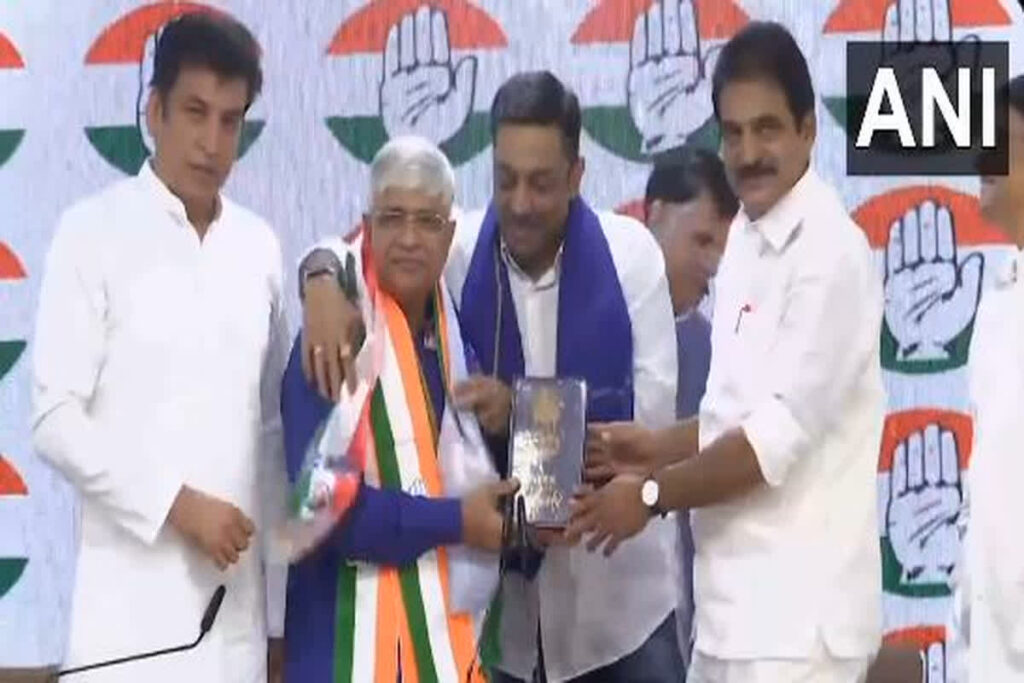 Rajendra Pal Gautam joins Congress