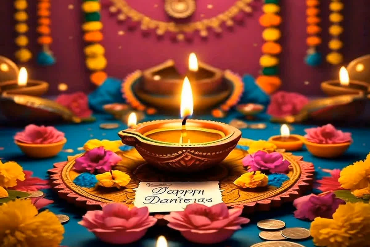 Dhanteras 2024 Wishes In Hindi: ‘धनतेरस की रौनक सब पर छाई, हर घर में खुशियों की लहर आई’, धनतेरस पर अपनों को भेजें ये शुभकामना संदेश