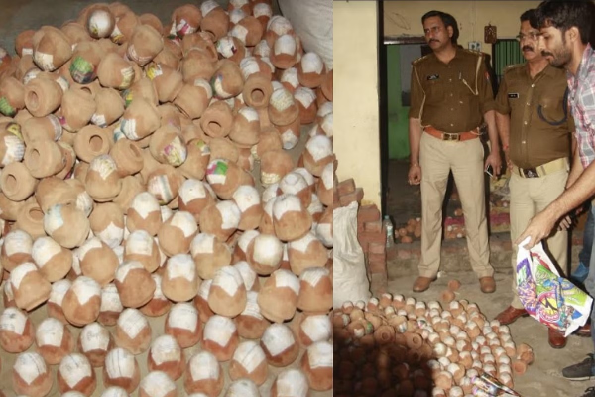 Police Raid On Firecracker Factory: शहर के 5 पटाखा फैक्ट्री में पुलिस की दबिश, 25 हजार सुतली बम समेत 60 किलो बारूद किया जब्त