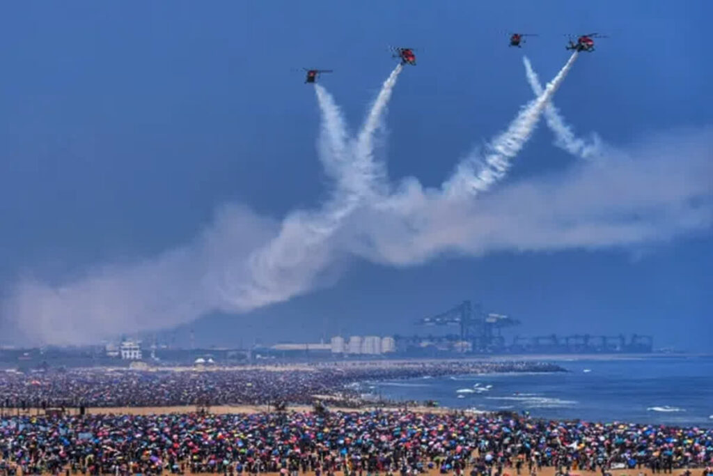 Accident during Chennai Air Show