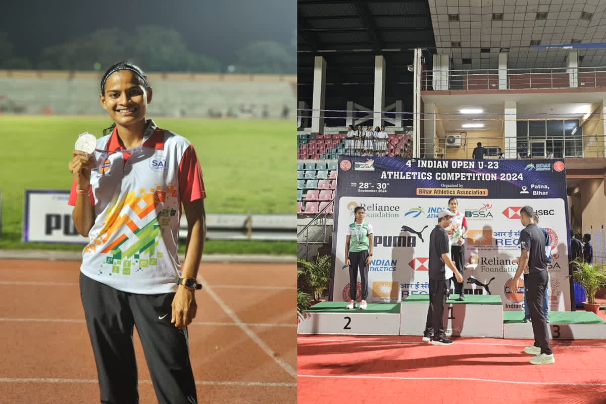 Indian Open U-23 Athletics Competition 2024: भिलाई की बेटी ने बिहार में लहराया परचम, युवा एथलीट में हासिल किया गोल्ड मेडल