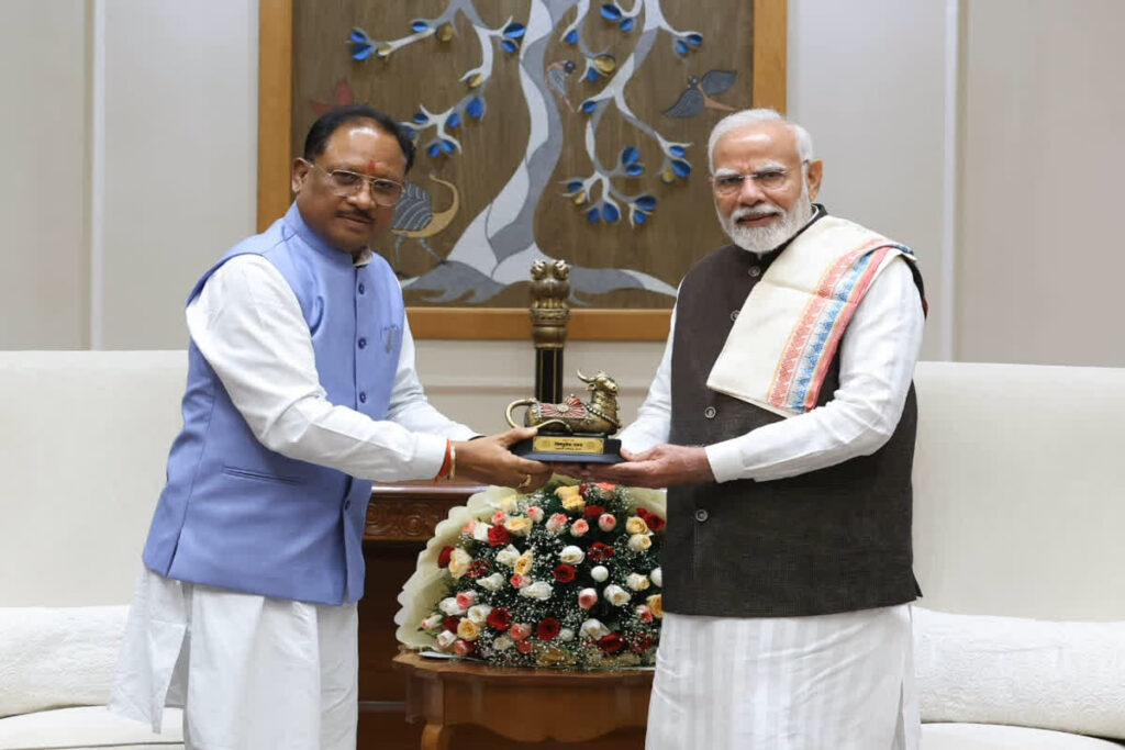 CM Sai met PM Modi