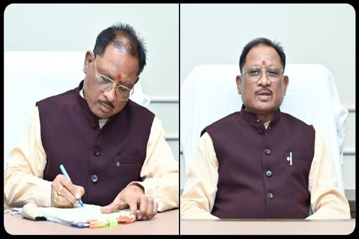 मुख्यमंत्री विष्णु देव साय ने नवा रायपुर निवास कार्यालय से की कामकाज की शुरुआत, बोले- प्रदेश की 3 करोड़ जनता के लिए सदैव खुले हैं दरवाजे