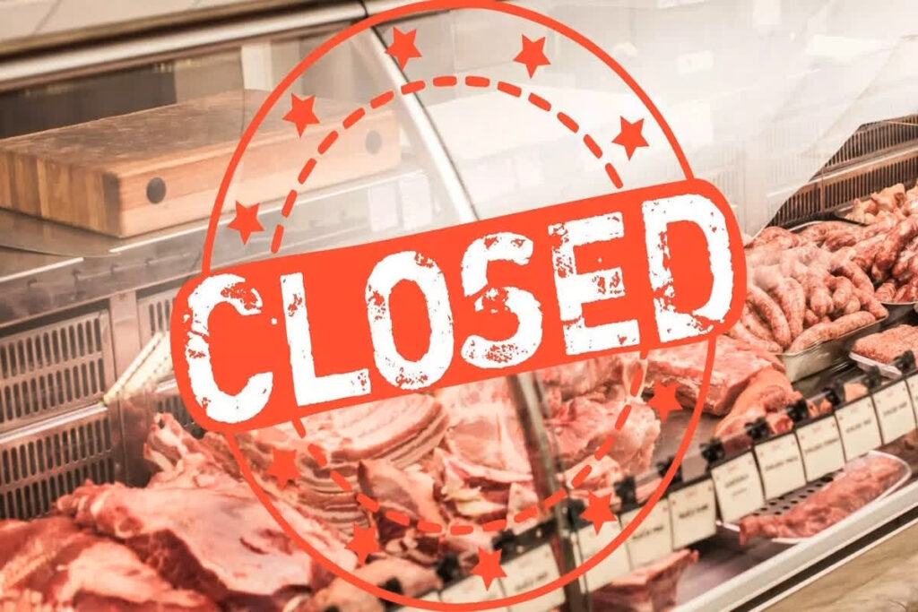 Meat markets will remain closed for 9 days of Navratri