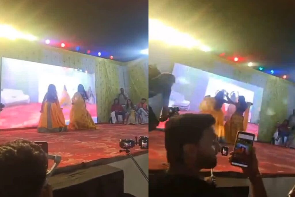 Obscene Dance In Garba