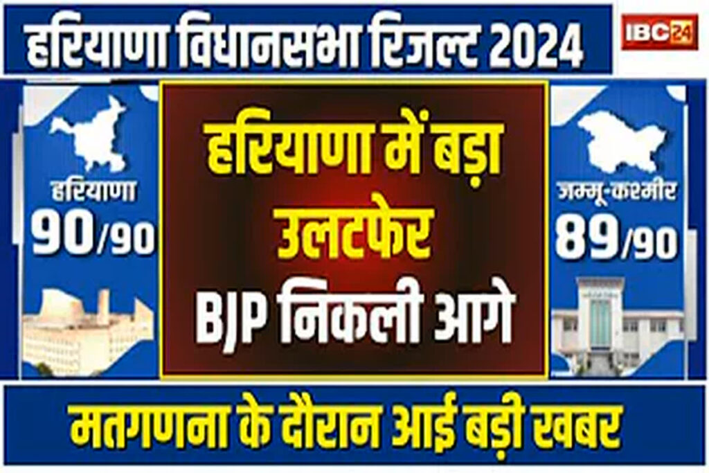 Haryana Vidhan Sabha Chunav Results 2024