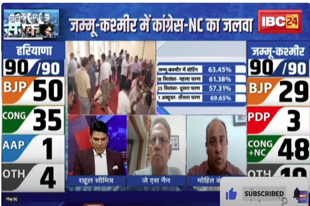 Jammu and Kashmir Election Results 2024