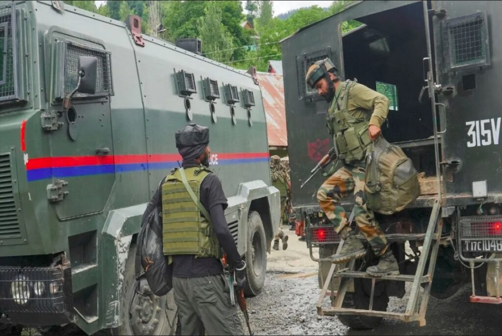 Terrorist killed in Jammu and Kashmir