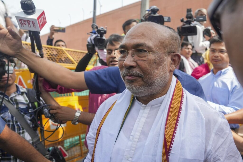 Demand for resignation of CM Biren Singh