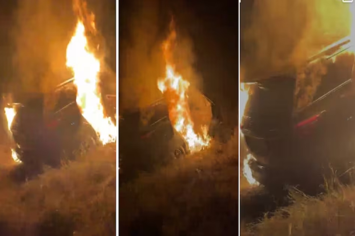 Greater Noida latest news: फॉर्च्यूनर में लगी भीषण आग, जिंदा जले प्रॉपर्टी डीलर, दोस्तों पर हत्या का आरोप