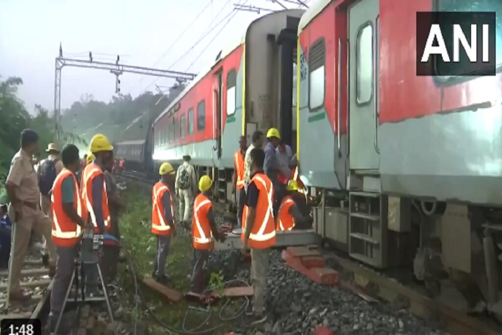 Assam Train Derail