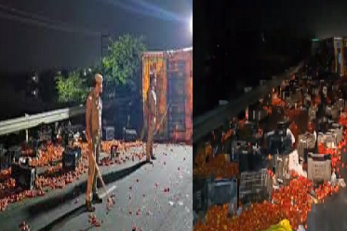 Viral Video: यहां पुलिस को मिली टमाटर की सुरक्षा की जिम्मेदारी, लूट के डर से रातभर करनी पड़ी पहरेदारी, मामला जानकर आप भी हो जाएंंगे हैरान