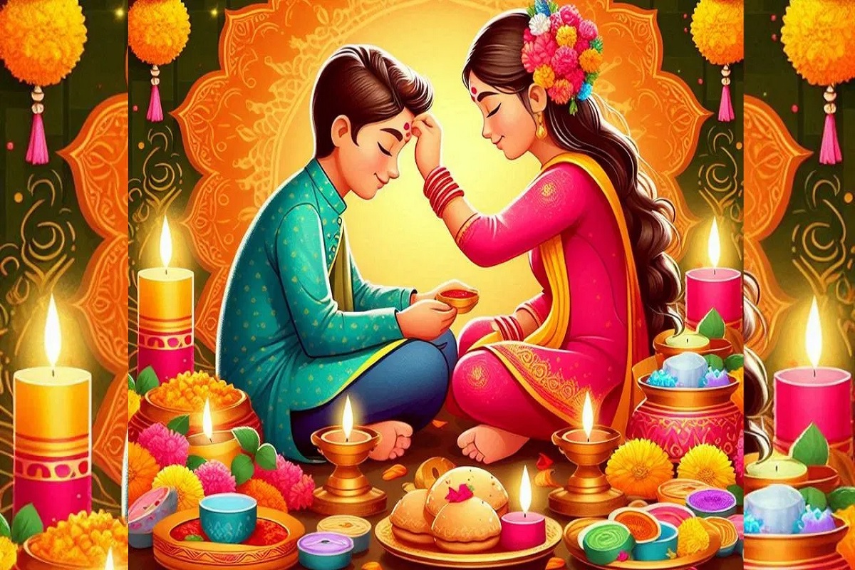 Bhai dooj ki Katha : यहाँ पढ़ें भाई बहन के अटूट प्रेम और विश्वास पर आधारित भाईदूज की लोक कथा और जाने इसका उद्देश्य