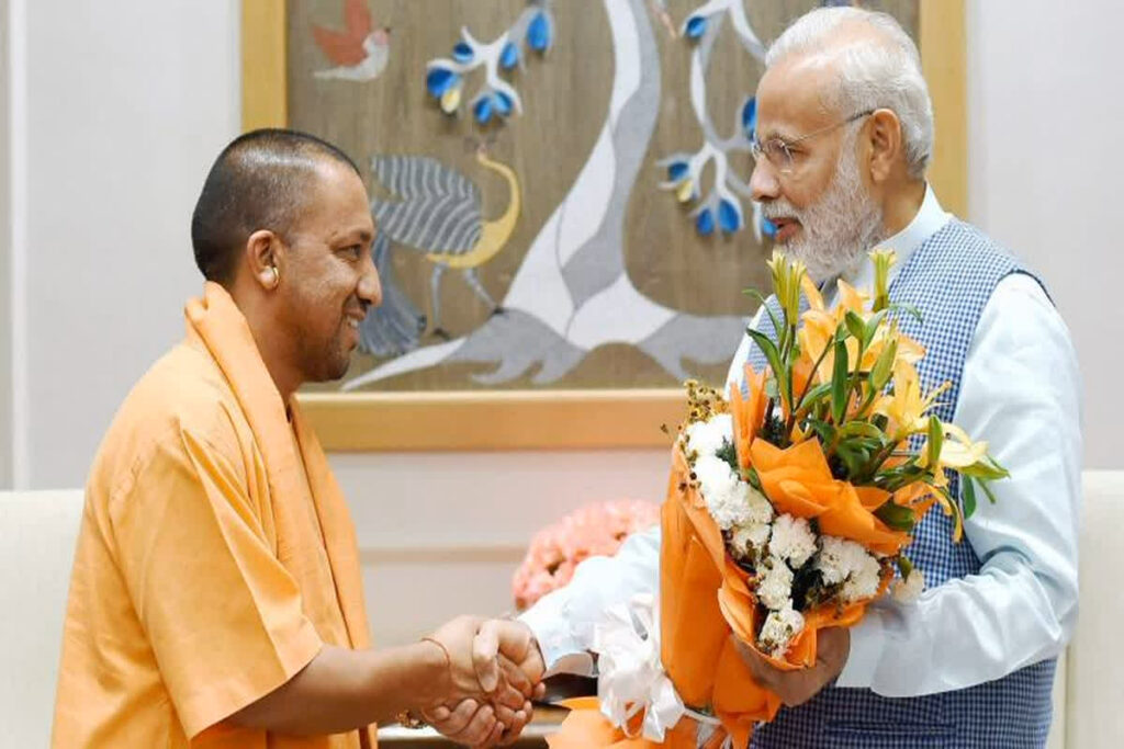 CM Yogi Meets PM Modi