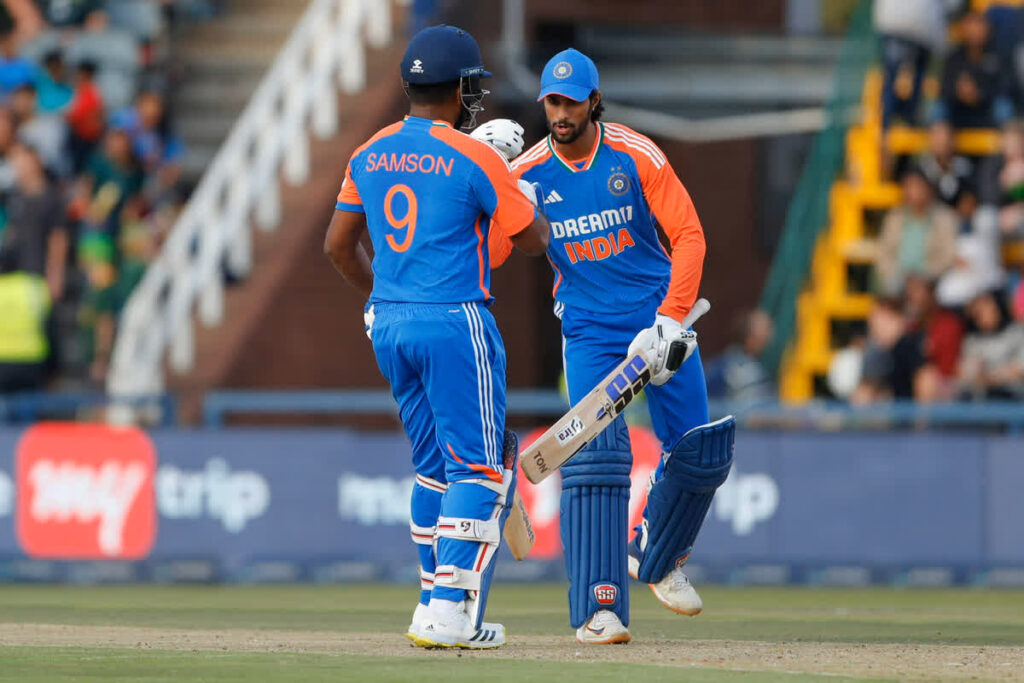 sanju samson and tilak batting full video againts south africa 4th t20 match