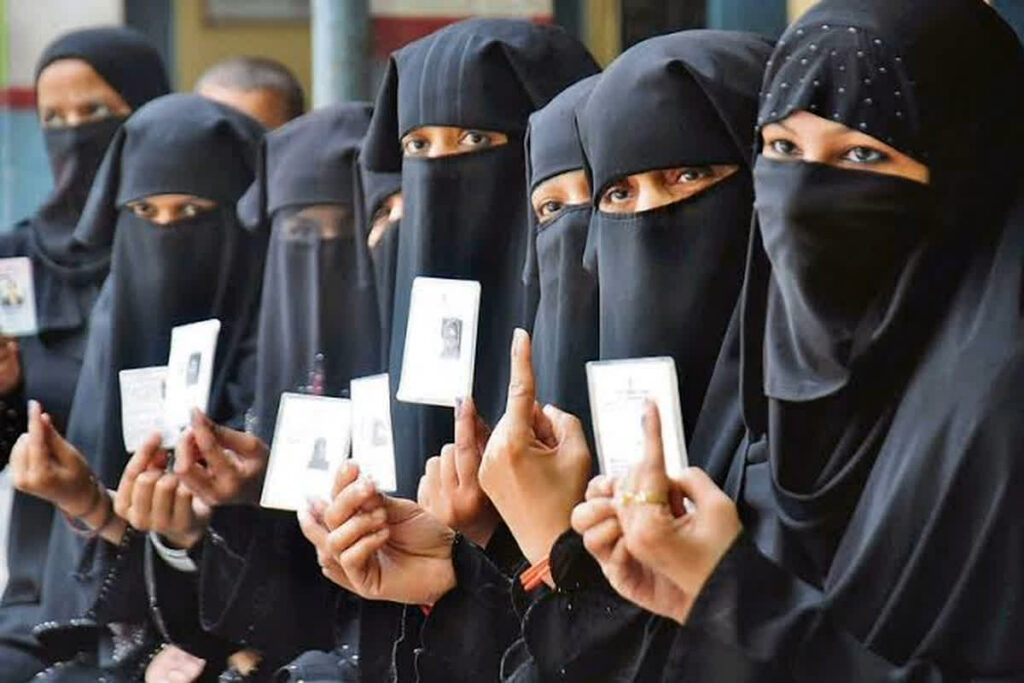 Muslim women voters will not be able to vote wearing burqa?