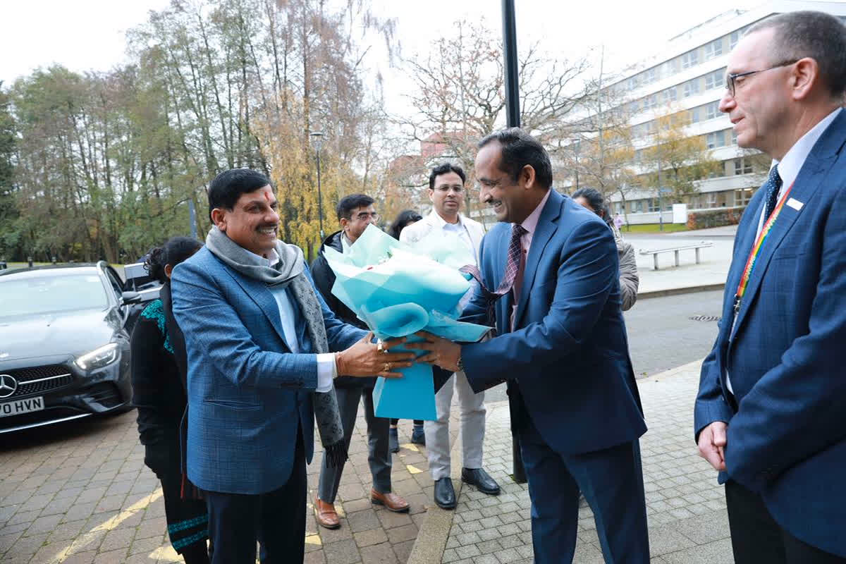 CM Mohan Yadav In Warwick University