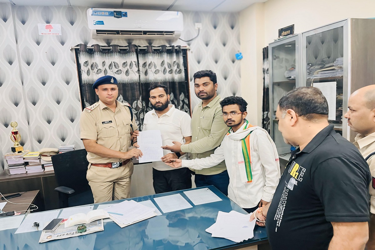 रायपुर दक्षिण उप चुनाव: भाजपा प्रत्याशी सुनील सोनी के ख़िलाफ़ कोतवाली थाने में लिखित शिकायत