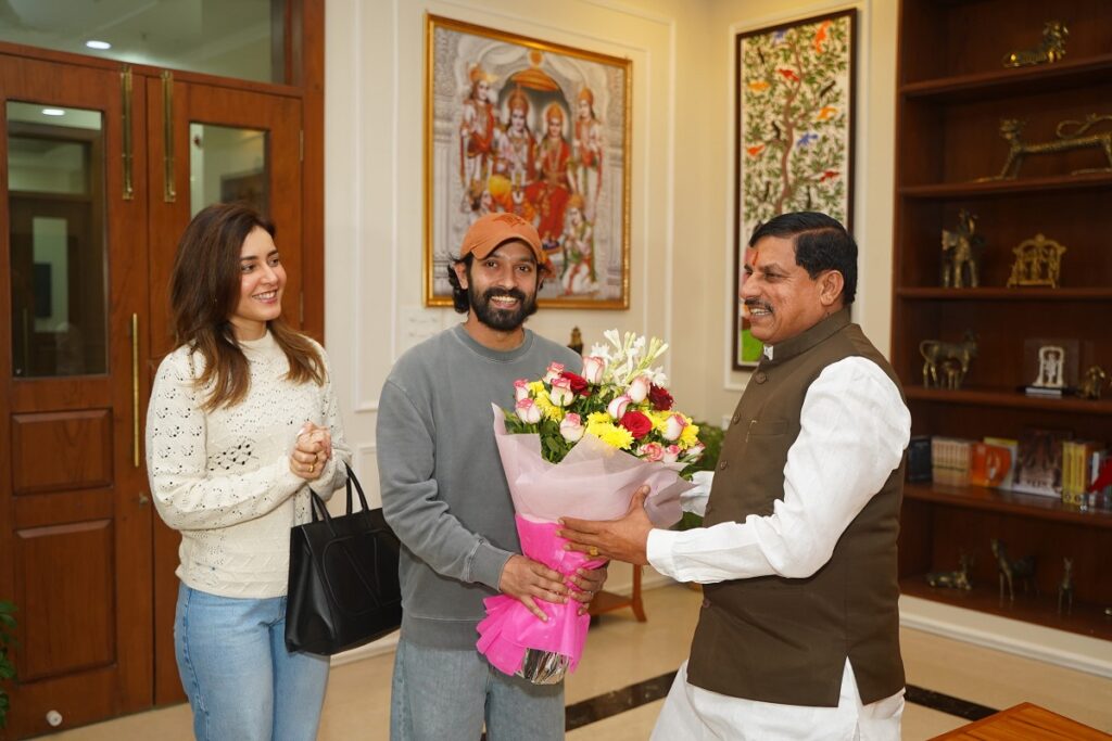 actors of the film The Sabarmati Report met CM Mohan Yadav