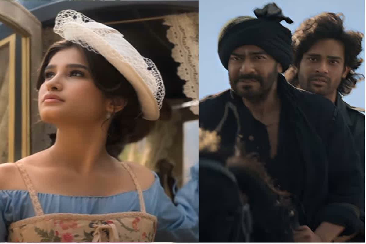 Film Azaad Teaser : राशा थडानी और अमन देवगन की फिल्म ‘आजाद’ का टीजर हुआ रिलीज, भांजे का साथ देते नजर आए अजय देवगन