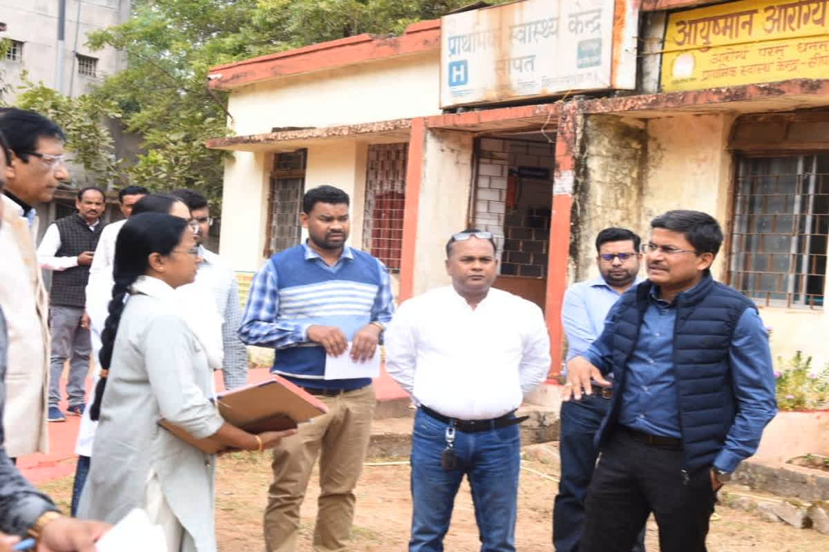Bilaspur PHC Renovated News : एक करोड़ की लागत से होगा PHC का रिनोवेशन, कलेक्टर ने दिए तीन महीनों में काम पूरा करने के निर्देश