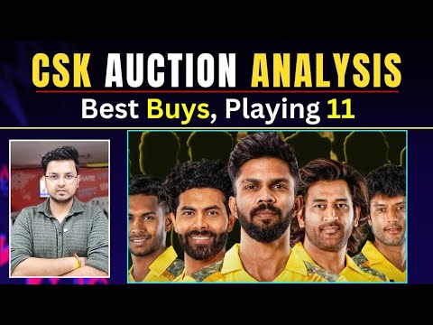 CSK IPL 2025 Auction Review