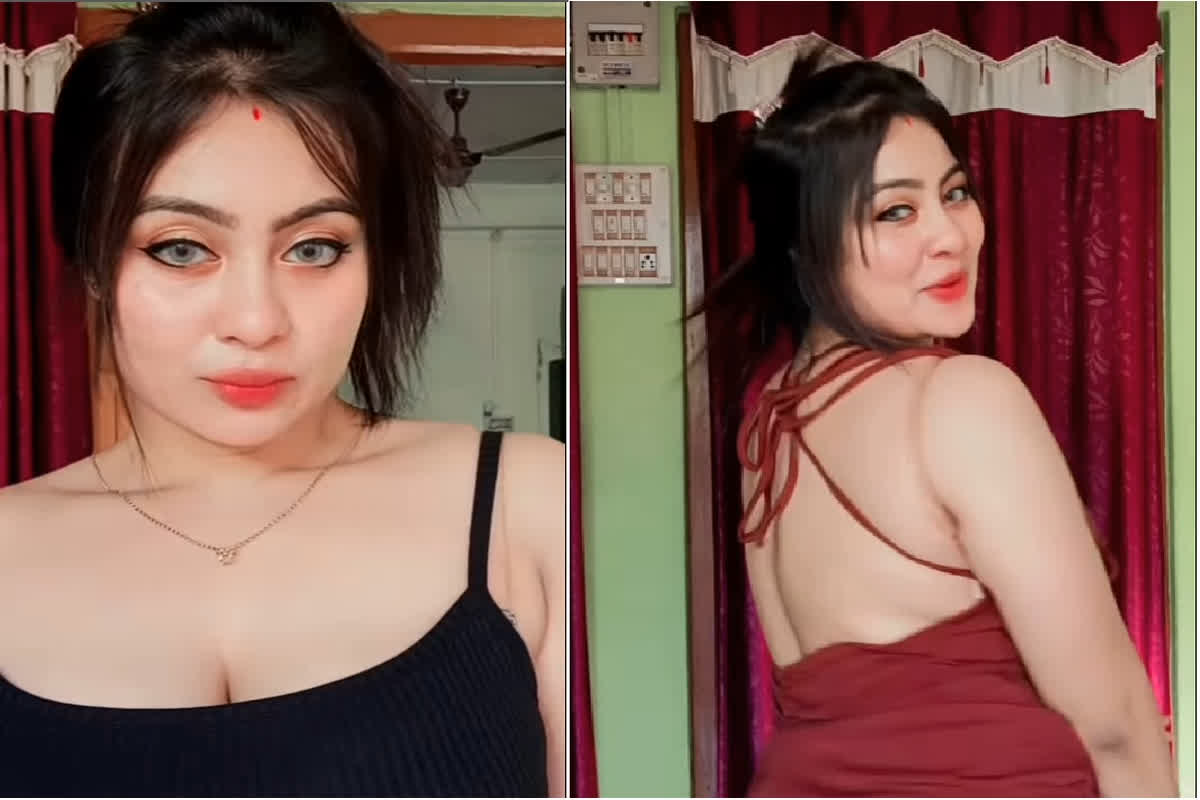 Desi Bhabhi Sexy Video : देसी भाभी ने पार की हद, कैमरे के सामने बदले कपड़े, शेयर किया हद से ज्यादा बोल्ड वीडियो