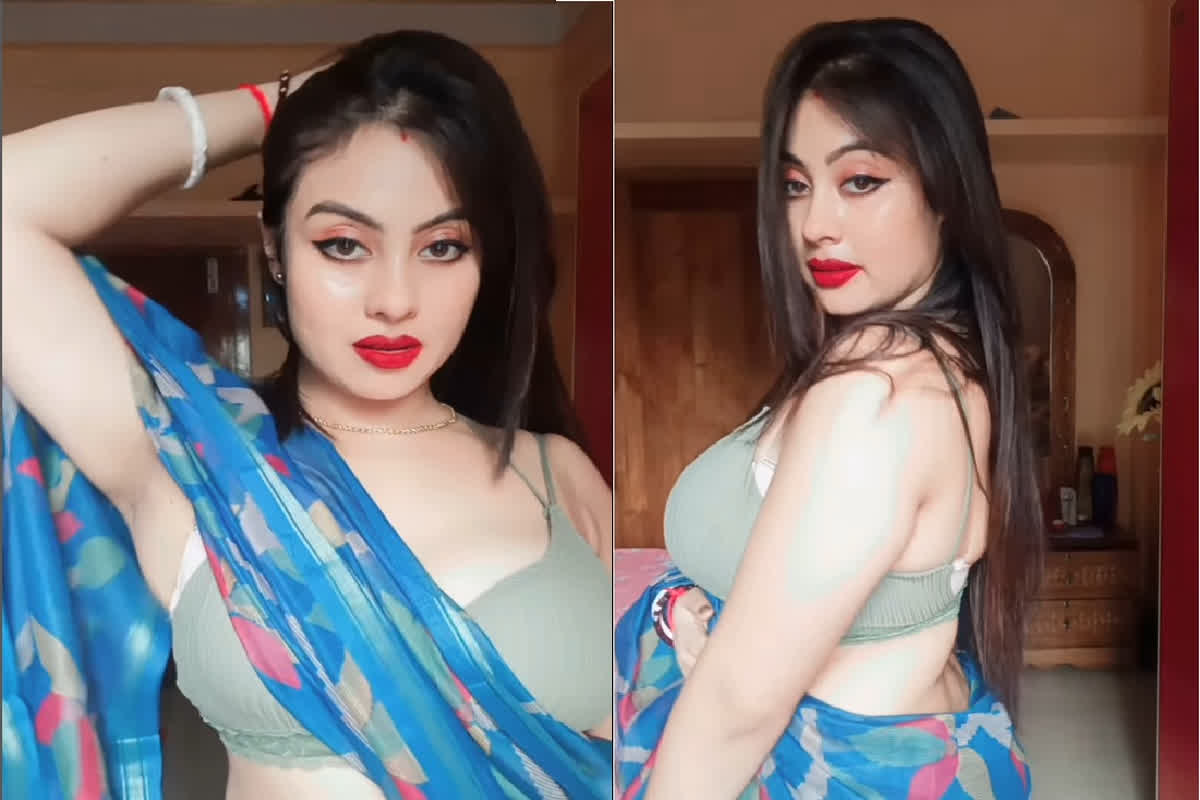 Desi Indian Girl Latest Sexy Video : Indian Girl ने डीपनेक ब्लाउज में बढ़ाया इंटरनेट का पारा, सेक्सी वीडियो को बार-बार देख रहे है लोग