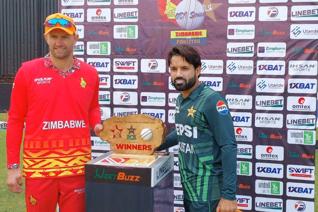 Zimbabwe won by 80 runs against Pakistan in the first ODI