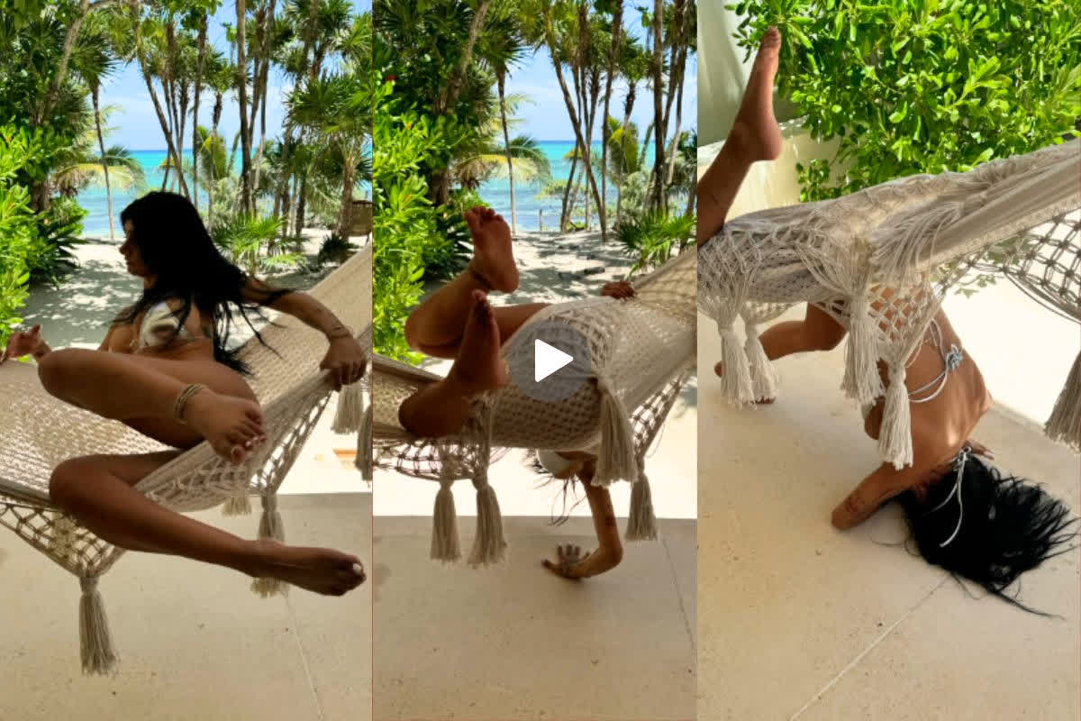 Mia khalifa latest Pictures: फोटोशूट के दौरान एक्स एडल्ट क्वीन मियां खलीफा के साथ बड़ा हादसा?.. झूले से गिरी सिर के बल!.. आप भी देखें ये वायरल तस्वीरें