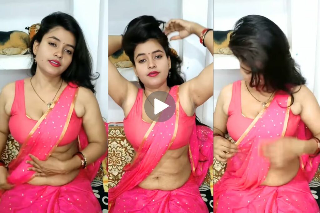 newly married desi bhabhi bathing in bra viral video