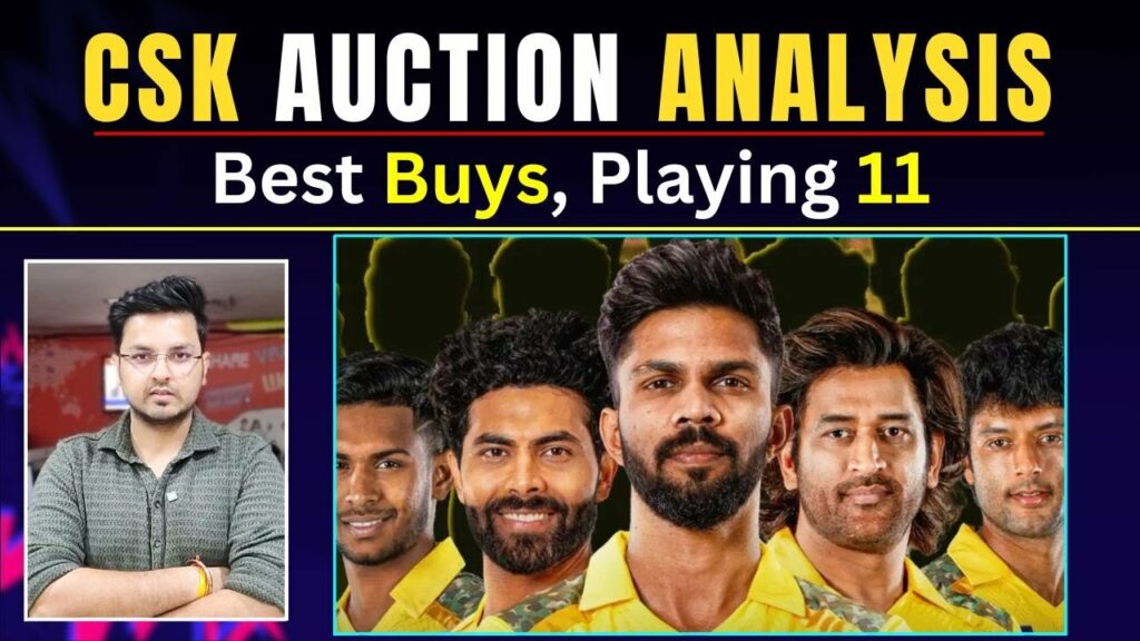 CSK IPL 2025 Auction Review