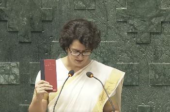 Priyanka Gandhi Oath