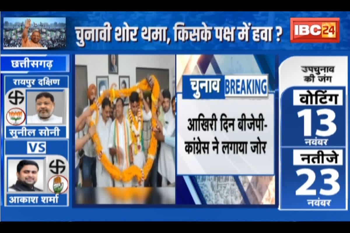 #SarkarOnIBC24 : चुनावी शोर थमा, किसके पक्ष में हवा? आखिरी दिन BJP-Congress ने लगाया जोर